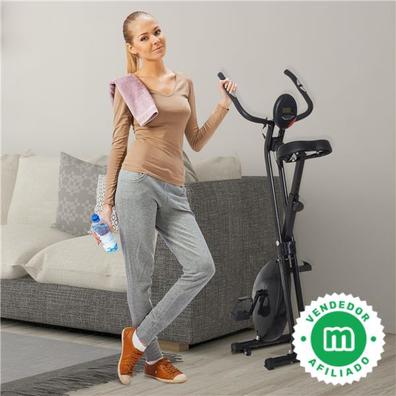 HomCom® Mini Bicicleta Estática de Acero para Pedalear Aparato de  Ejercicios 2 en 1 Brazos y Piernas 40x53x29cm