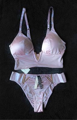 Milanuncios - Corset Victoria's Secret blanco encaje