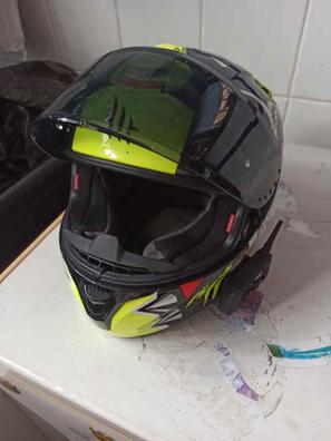 Casco Moto Integral Hombre con Visera Negra ECE Homologado Casco