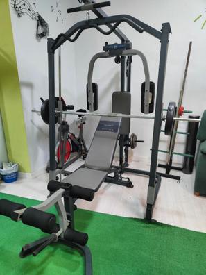 Goplus Multifunción Sistema de gimnasio en casa Entrenamiento con pesas  Equipo de entrenamiento Fitness Máquina de fuerza para entrenamiento  corporal