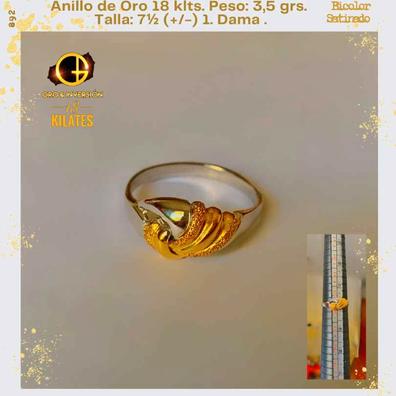 Anillo de oro 18k 5,5 grs