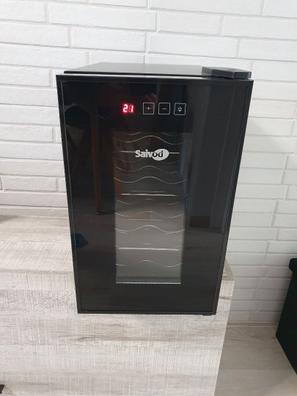 Orbegozo VT 800 Vinoteca de 8 Botellas con Display Digital, Metal