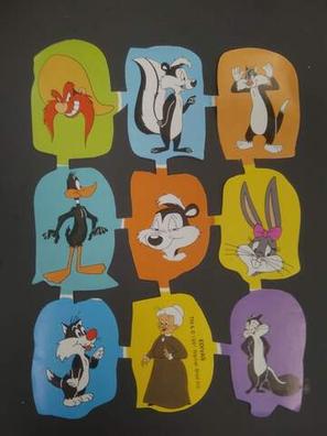 Láminas de cromos troquelados-Disney años 80