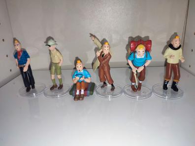 Figuras de acción de Anime The Adventures of Tintin, juguetes de PVC,  regalos para niños, lindo