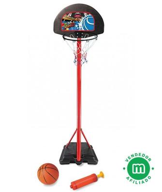 Canasta baloncesto para habitación, Mini basketball infantil, Pelota e  inflador