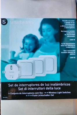 Interruptores de luz inalámbricos Smartwares , RF 433Mhz ,10 Euros en Lidl  