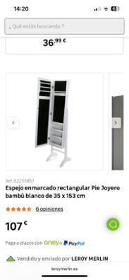 Espejos joyero de segunda mano Milanuncios