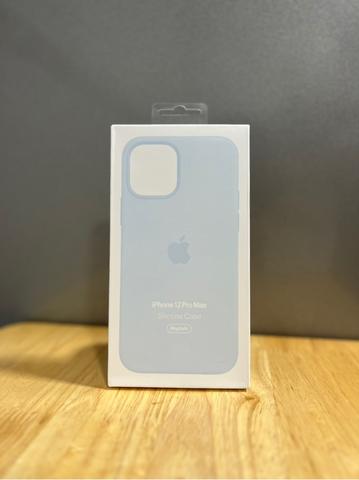 Apple Funda de silicona con MagSafe, Para el iPhone 13 Pro Max, Azul niebla
