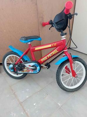 Bicicleta niños 12 Pulgadas Patrulla Canina rojo 3-5 años