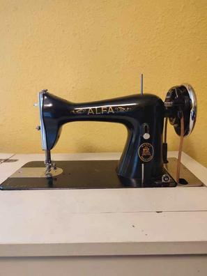 maquina coser pies y funda alfa, maquina es sin - Compra venta en