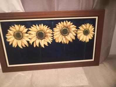 Cuadro al oleo los girasoles Cuadros y pinturas decorativas de segunda mano  baratos | Milanuncios