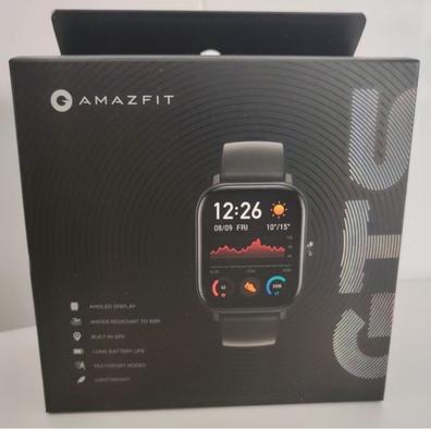 Smartwatch Amazfit GTS 4, compatible Alexa, pantalla 1,75” AMOLED táctil,  sumergible, GPS, llamadas Bluetooth, Blanco