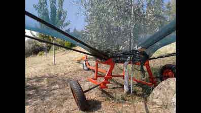 Maquinaria Agrícola paraguas recolector almendras de segunda mano y ocasión Milanuncios