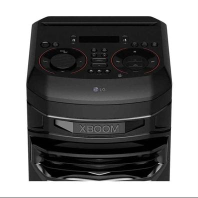 Altavoz de gran potencia  LG OM5560, 500 W, Bluetooth, Karaoke, USB, CD,  Aux, Radio FM, Efectos DJ, Negro