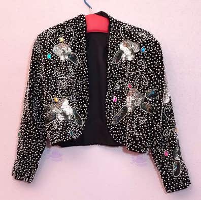 Torera plateada para fiesta de segunda mano para mujer Milanuncios