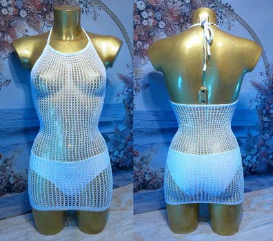 Vestido transparente de segunda mano para mujer Milanuncios