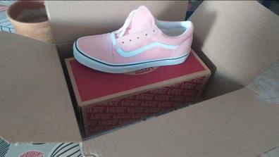 Zapatos vans rosados clearance para mujer segunda mano