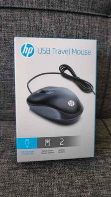 HP G1K28AA USB Travel Mouse - Ratón (USB, Óptico, Travel, Negro,  Ambidextro, Cable) : : Informática