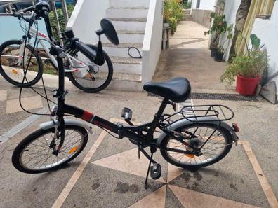 Bicicleta estática plegable para el hogar, bicicletas de ejercicio  compactas y plegables para adultos, posiciones verticales de bicicleta de  interior