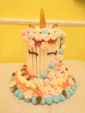 Tarta de chuches: Número con nombre - Dadoo Candy & Party