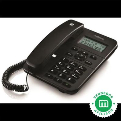 Muvip Bigphone Telefono Fijo Sobremesa con Botones Grandes - Ideal para  Personas Mayores - Pantalla LCD - Identificador de