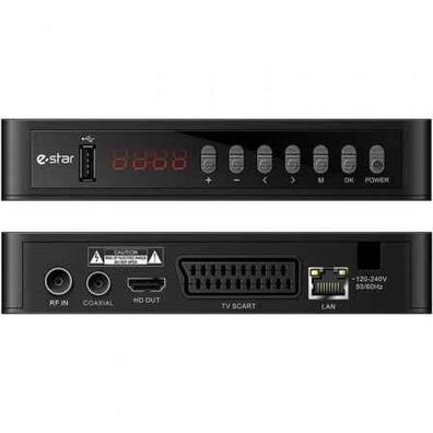 Receptor TDT - GigaTV HD250 T, MPEG-2/4, H.264, HDMI, HD, SD, DVB-T2 (TDT2)  con Euroconector : : Electrónica
