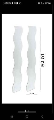 LASSBYN espejo de mesa, gris plata, 17 cm - IKEA