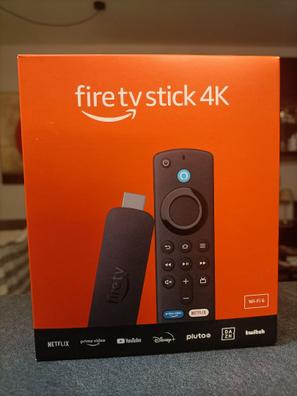 Reproductor multimedia   Fire TV Stick 4K 2021, Mando voz Alexa, UHD  4K, HDMI, Negro