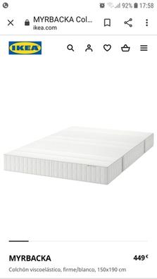 ÅFJÄLL colchón espuma, firme/blanco, 90x190 cm - IKEA