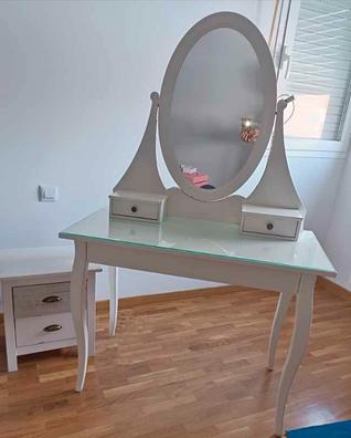 HEMNES Tocador con espejo, blanco, 100x50 cm - IKEA Mexico