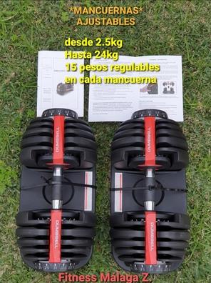 Milanuncios - Mancuernas ajustables 40kg!