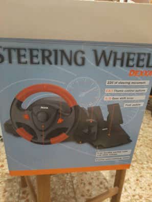 Milanuncios - volante y pedales dexxa steering wheel