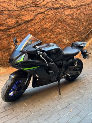 Vinilo Negro moto deportiva