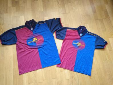 equipación futbol club barcelona niño años 80 c - Acquista Maglie