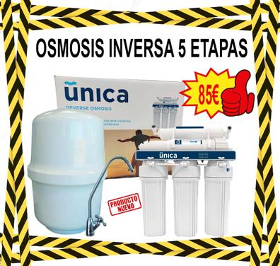 Osmosis Inversa Básica Doméstica con Bomba.