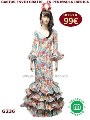Falda flamenca flores - Ofertas moda flamenca
