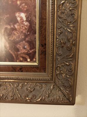 Espejo de marco dorado dorado antiguo cuadrado de 34 pulgadas | Renovator's  Supply