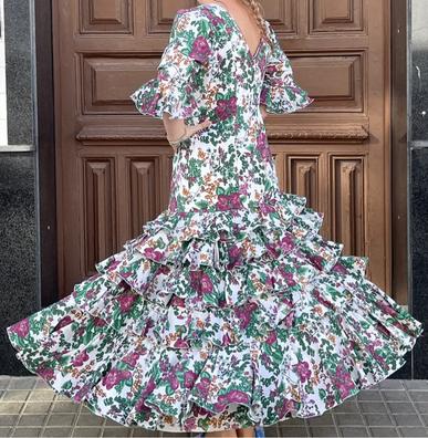 Disfraz Flamenca Guadalquivir Turquesa Mujer