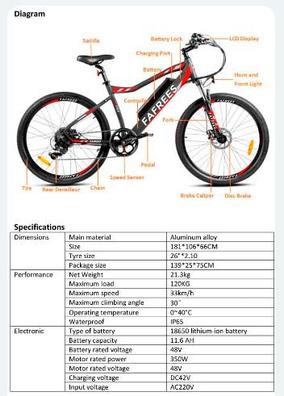 Bicicleta cheap eléctrica hibrida