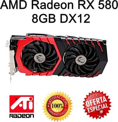 Amd rx 580 8gb de segunda mano Milanuncios