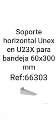UNEX Canaleta para cables con 1 tabique blanco 20x50 en pvc