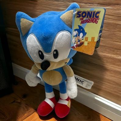 Sonic The Hedgehog - Sega- Peluche Sonic - Medidas 30 cm - Color azul :  : Juguetes y juegos