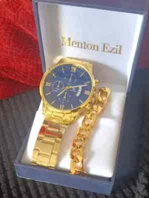 Relojes de oro hombre Moda y complementos de segunda mano barata