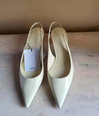 Milanuncios zapatos destalonados de mango