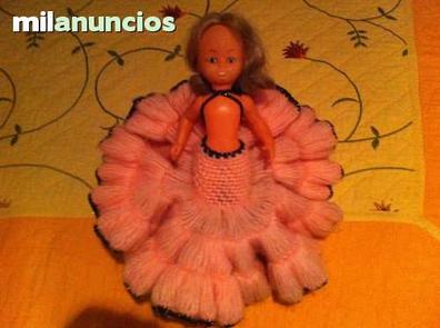 Milanuncios MuNeca antigua vestido sevillanas rosa