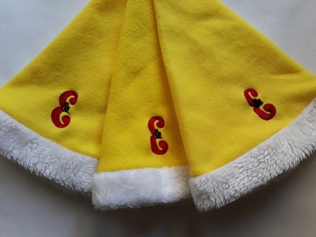 Gorro de Papá Noel Amarillo