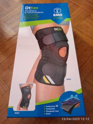 Rodillera, rodillera ajustable, rodillera rotuliana y de ligamento,  rodillera de compresión, rodillera para osteoartritis, protección ajustable  para correr (M, naranja)