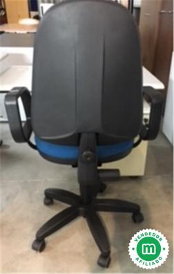 Silla de escritorio de oficina sin reposabrazos, silla giratoria moder -  VIRTUAL MUEBLES