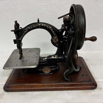 Antigua máquina de coser Singer con funda - Catawiki