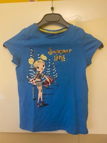 Camiseta de algodón manga corta de Mujer TEX